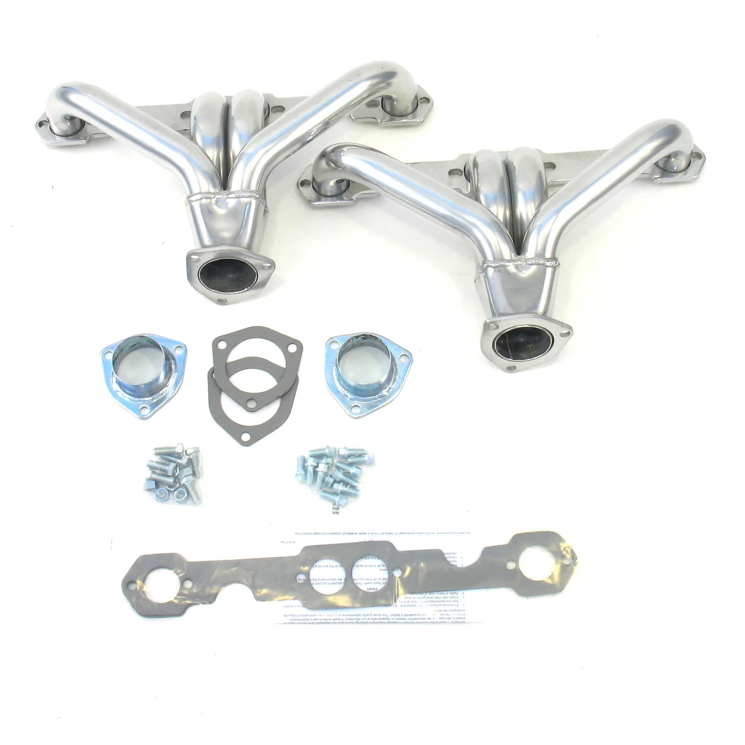 Chevy Small Block Engines, 1 5/8" Tight Tuck Header with Metallic Ceramic Coating - Image 3