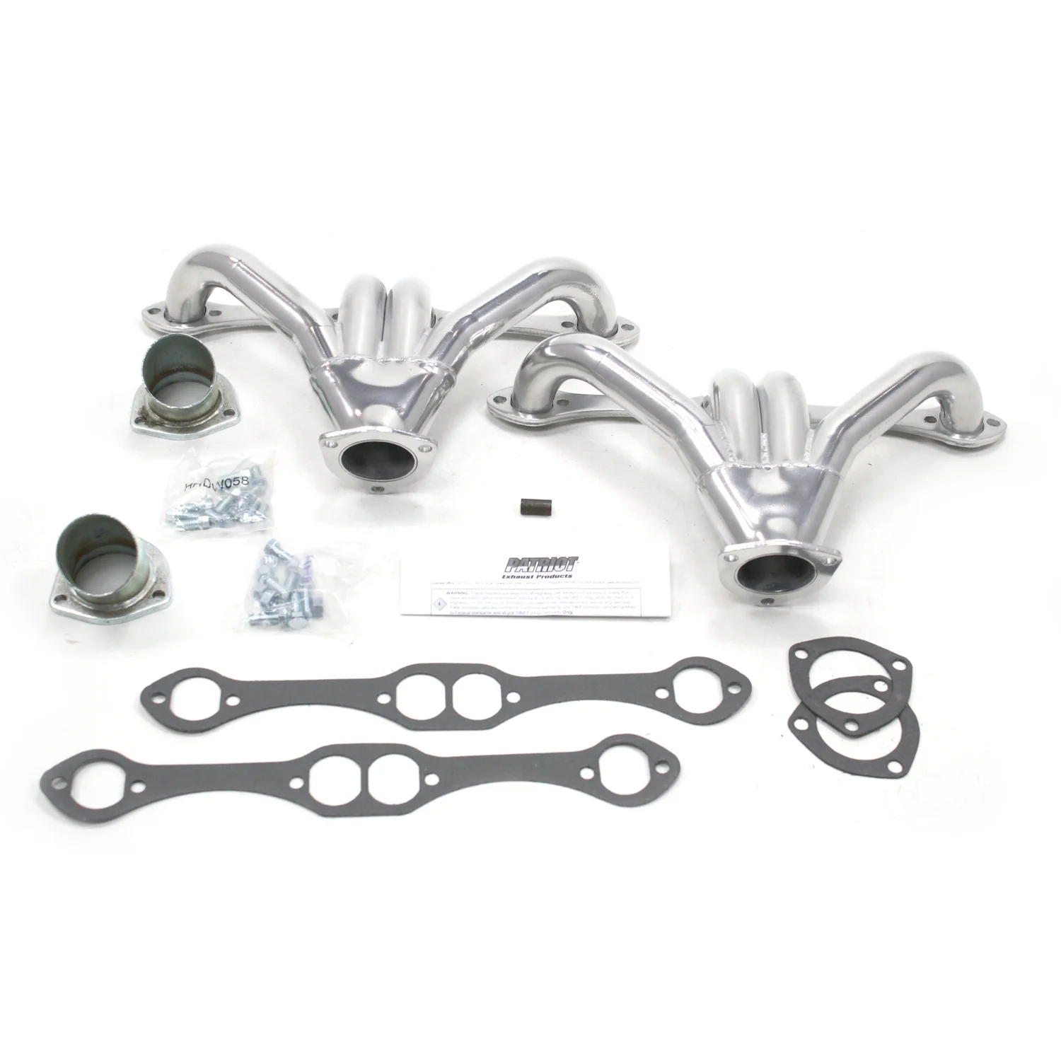 Chevy Small Block Engines, 1 5/8" Tight Tuck Header with Metallic Ceramic Coating - Image 5
