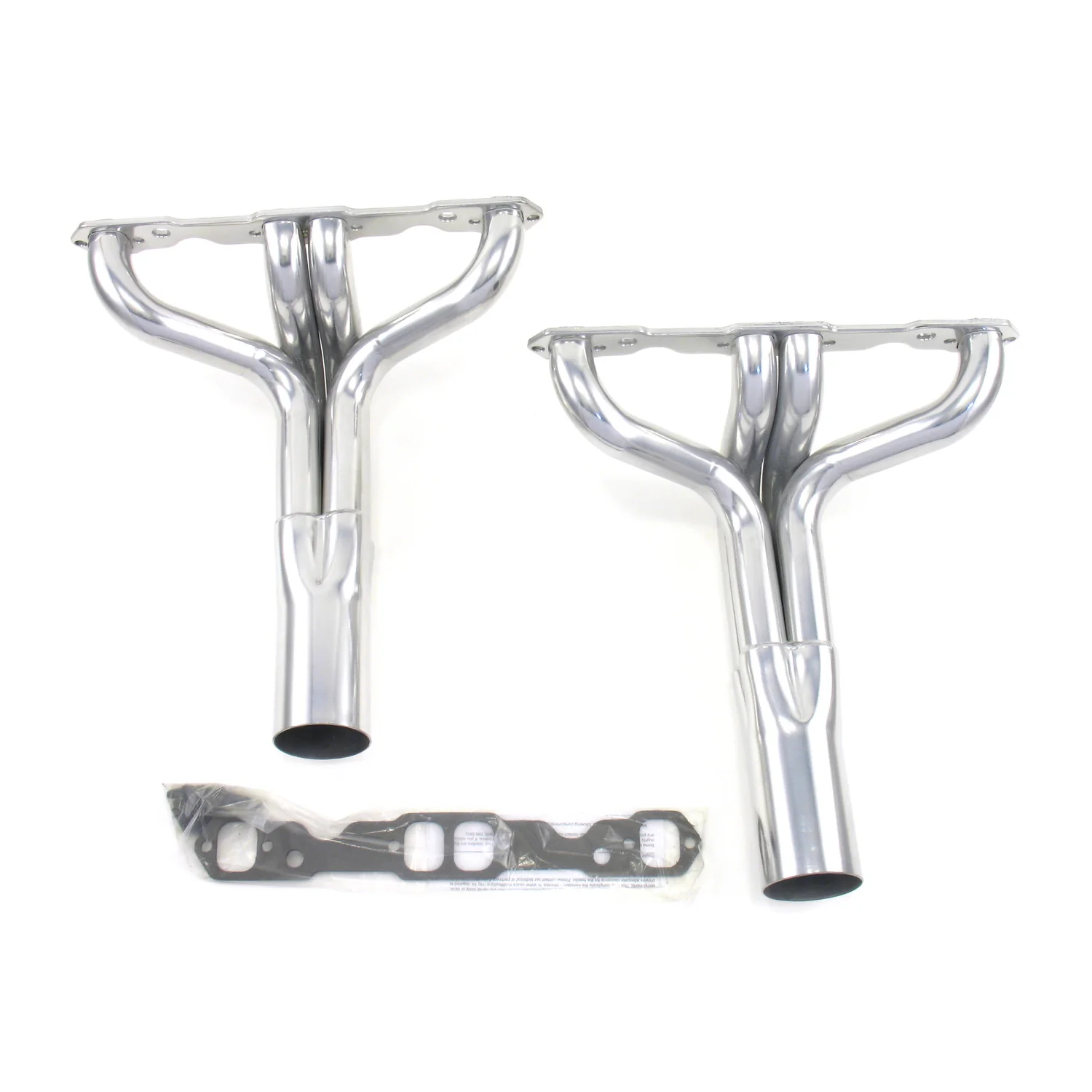 Chevy Small Block Engines, 1 3/4" IMCA Circle Track Header with Metallic Ceramic Coating