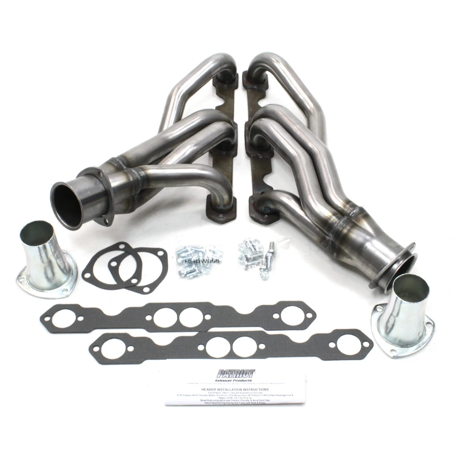 1964-92 GM F / G / A Body 265-400 Small Block Chevy 1 5/8" 4-Tube Clippster Header