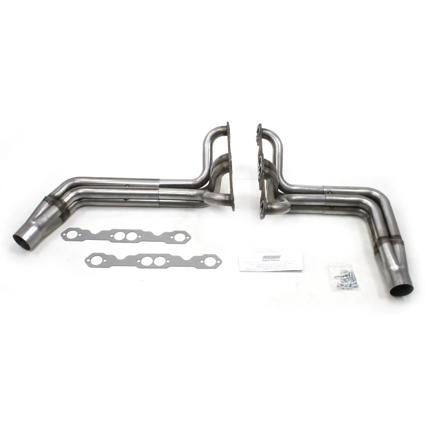 Chevy Small Block Engines, 1 5/8" IMCA Circle Track Header in Raw Steel