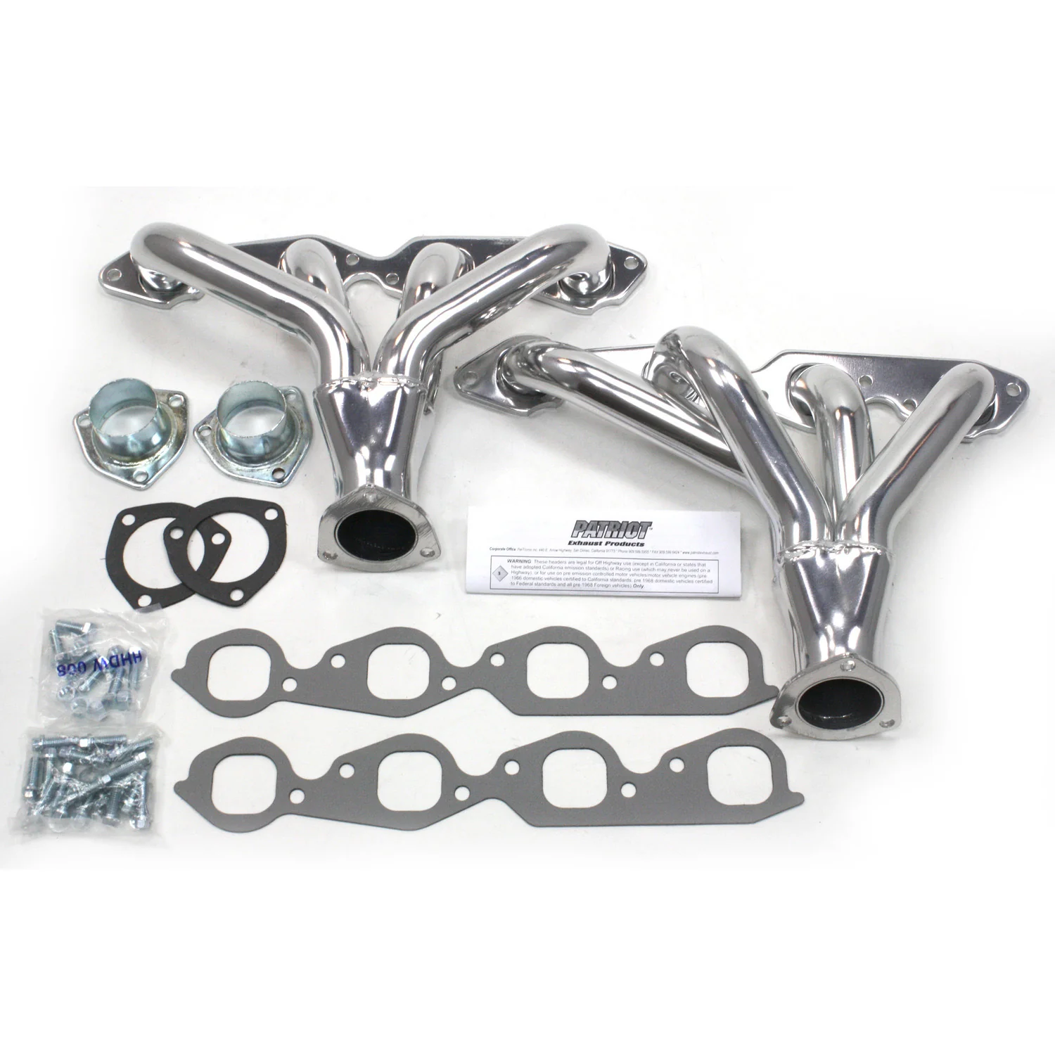 Chevy 396-502 Engines, 1 3/4" Tight Tuck Header with Metallic Ceramic Coating