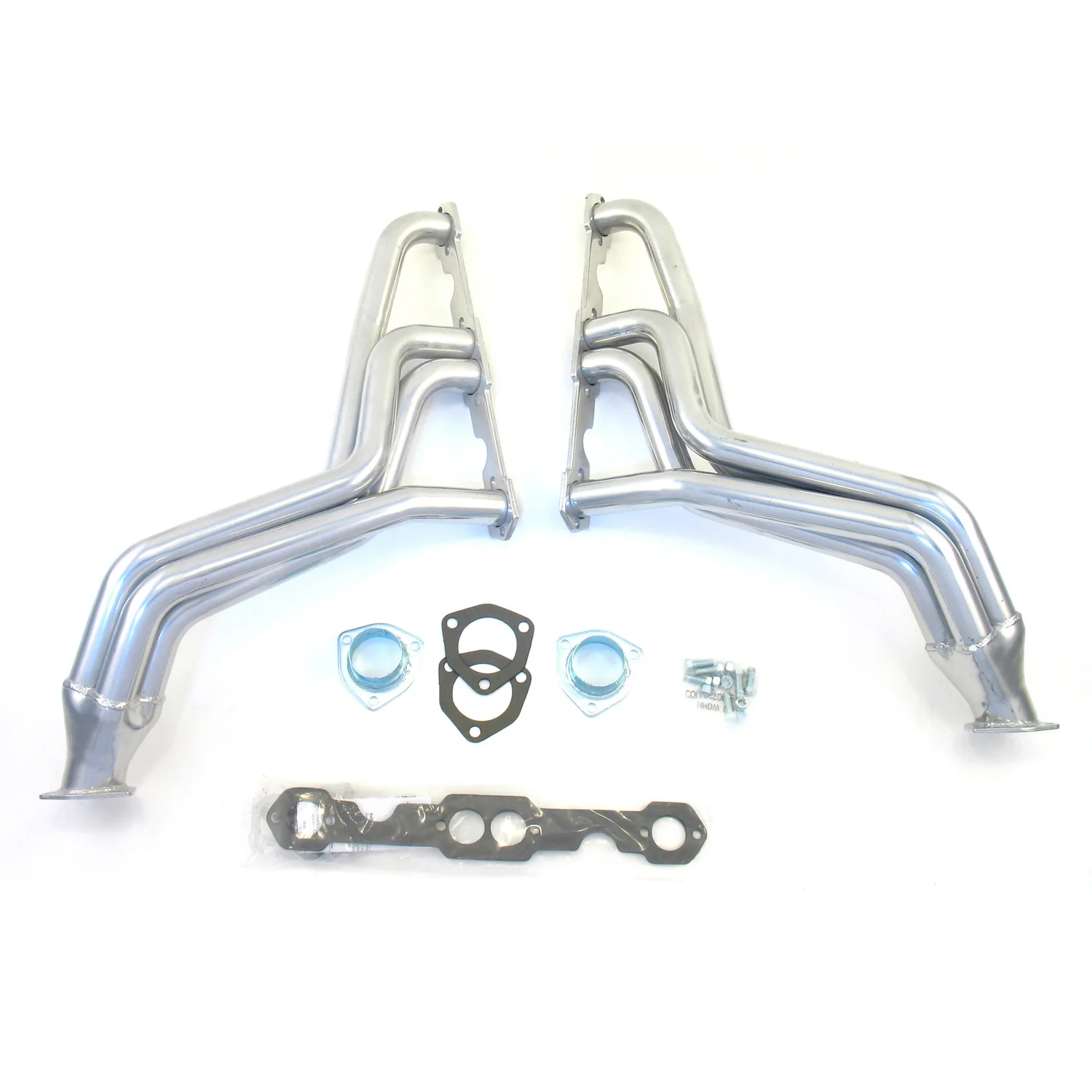 Fat Fendered Street Rods with Chevy Small Block 1 5/8" Fenderwell Header with Metallic Ceramic Coating