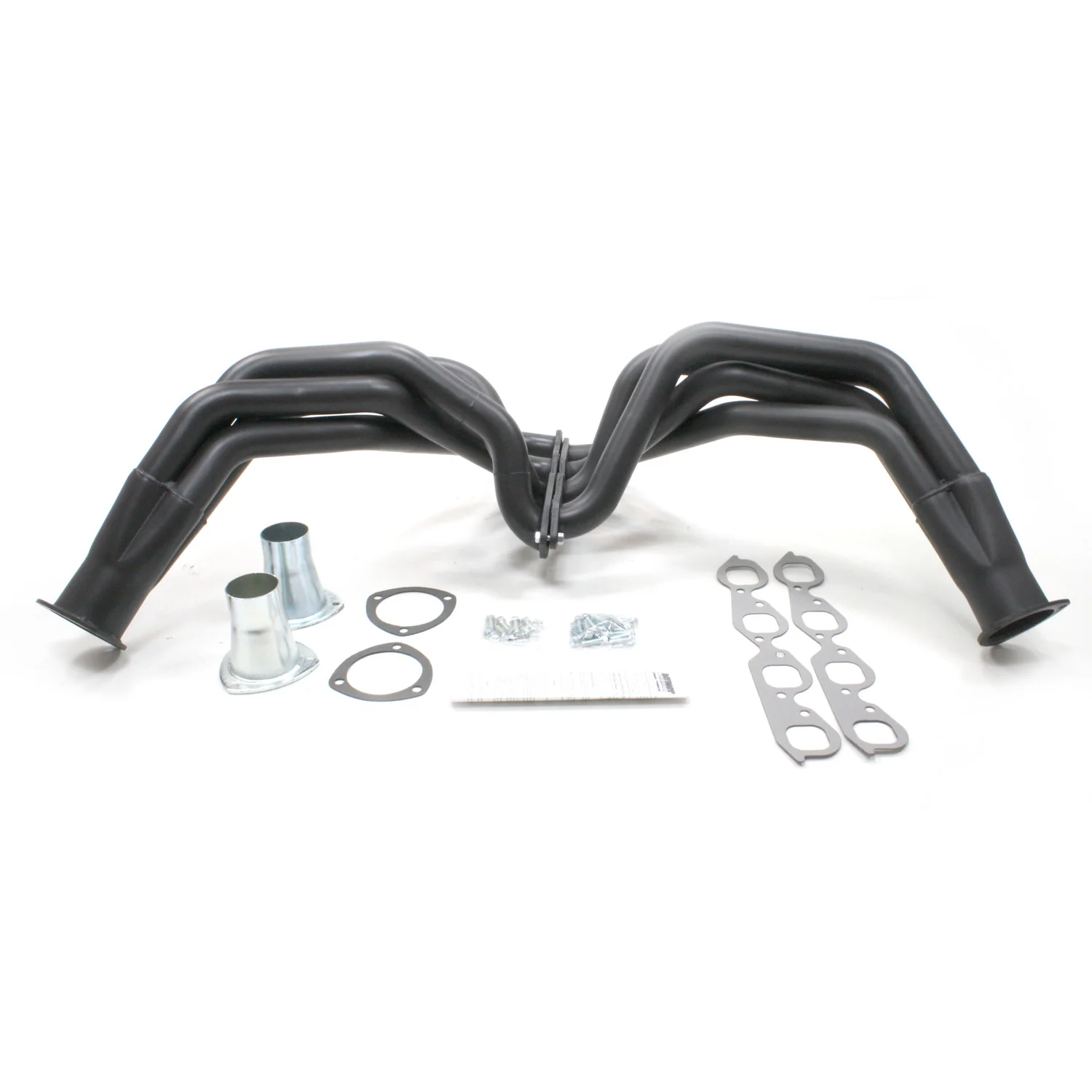 1955-57 Chevy Passenger Car/Wagon 2" Tri-5 Fenderwell Chevy Big Block Engine Swap Header with Hi-Temp Black Coating