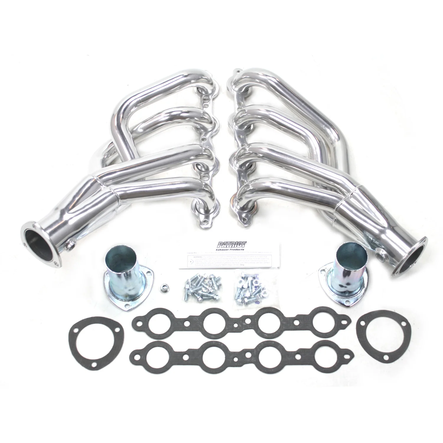1955-57 Chevy Passenger Car/Wagon 1 3/4" Tri-5 Mid Length LS1-LS9 Engine Swap Header with Metallic Ceramic Coating
