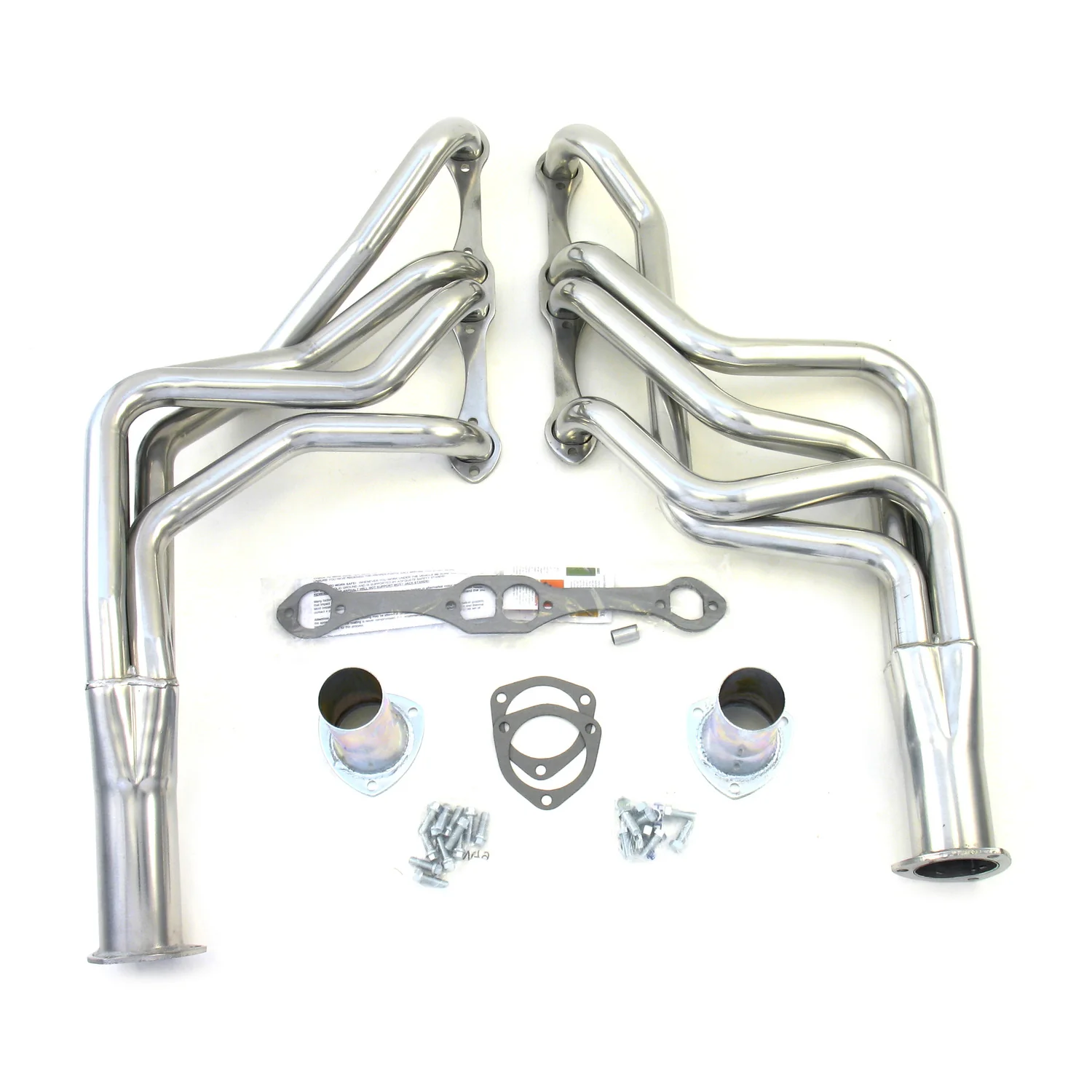 1964-89 Chevy Small Block V8 1 5/8" Long Tube Header with Metallic Ceramic Coating
