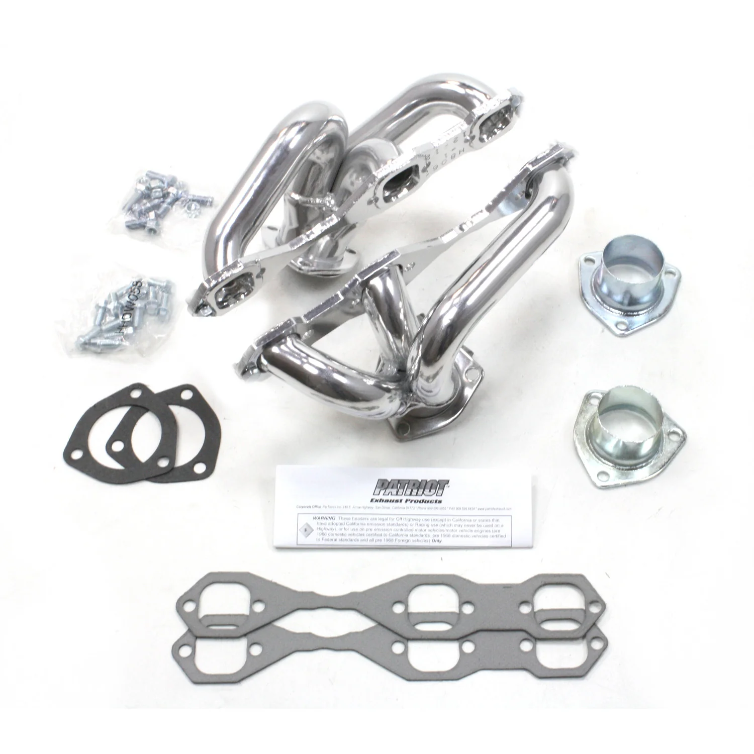 Chevy 4.6L V6 Engines, 1 1/2" Tight Tuck Header with Metallic Ceramic Coating
