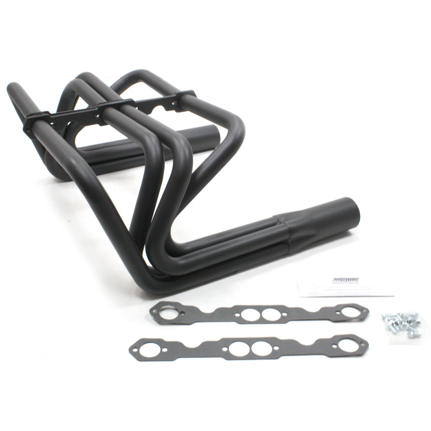Chevy Small Block Engines, Roadster "Fad T" Exhaust Header with Hi-Temp Black Coating