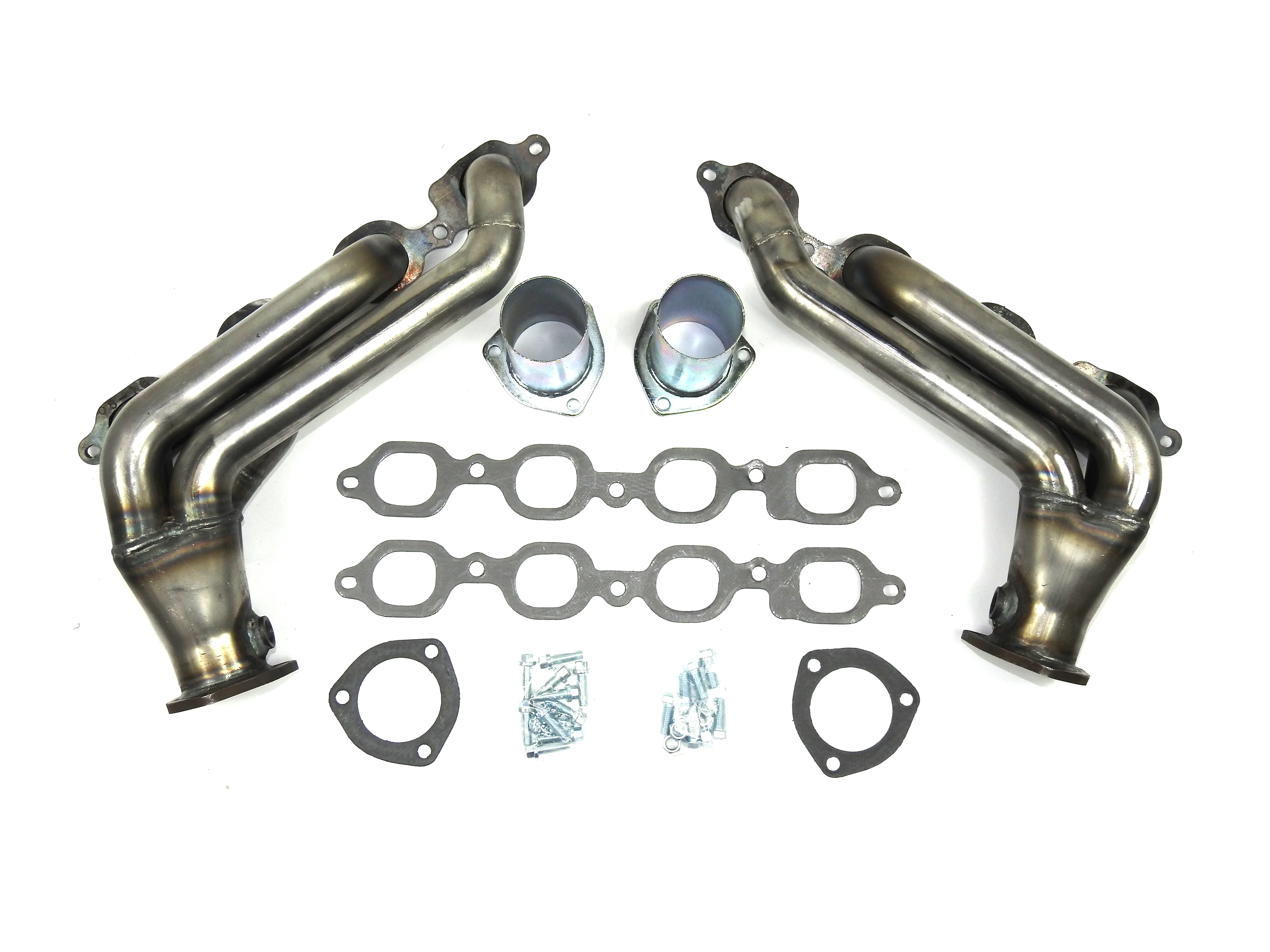 Chevy 5.3L/6.2L GEN 5 Ecotec 3 DFI Engines, 1 3/4" Tight Tuck Rear Swept Style Header In Raw Steel