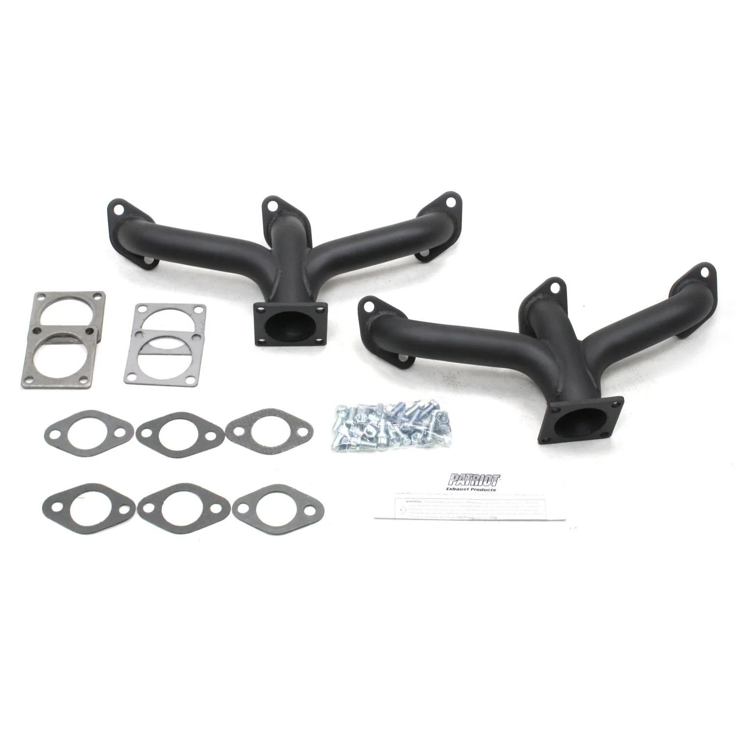 Ford Flathead Engines, 1 3/4" Tight Tuck Header with Hi-Temp Black Coating