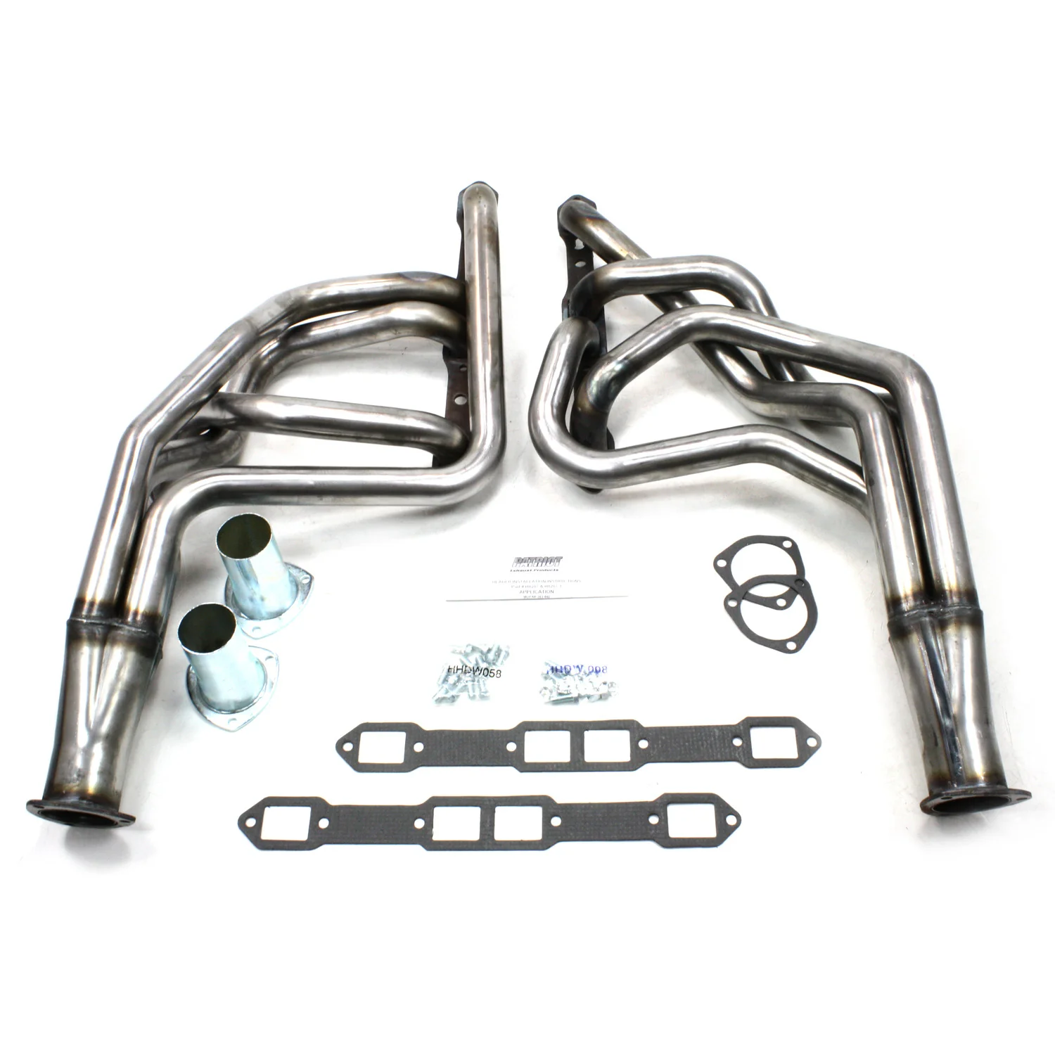 1965-74 MOPAR Big Block 383/440 V8 1 7/8" Long Tube Header in Raw Steel