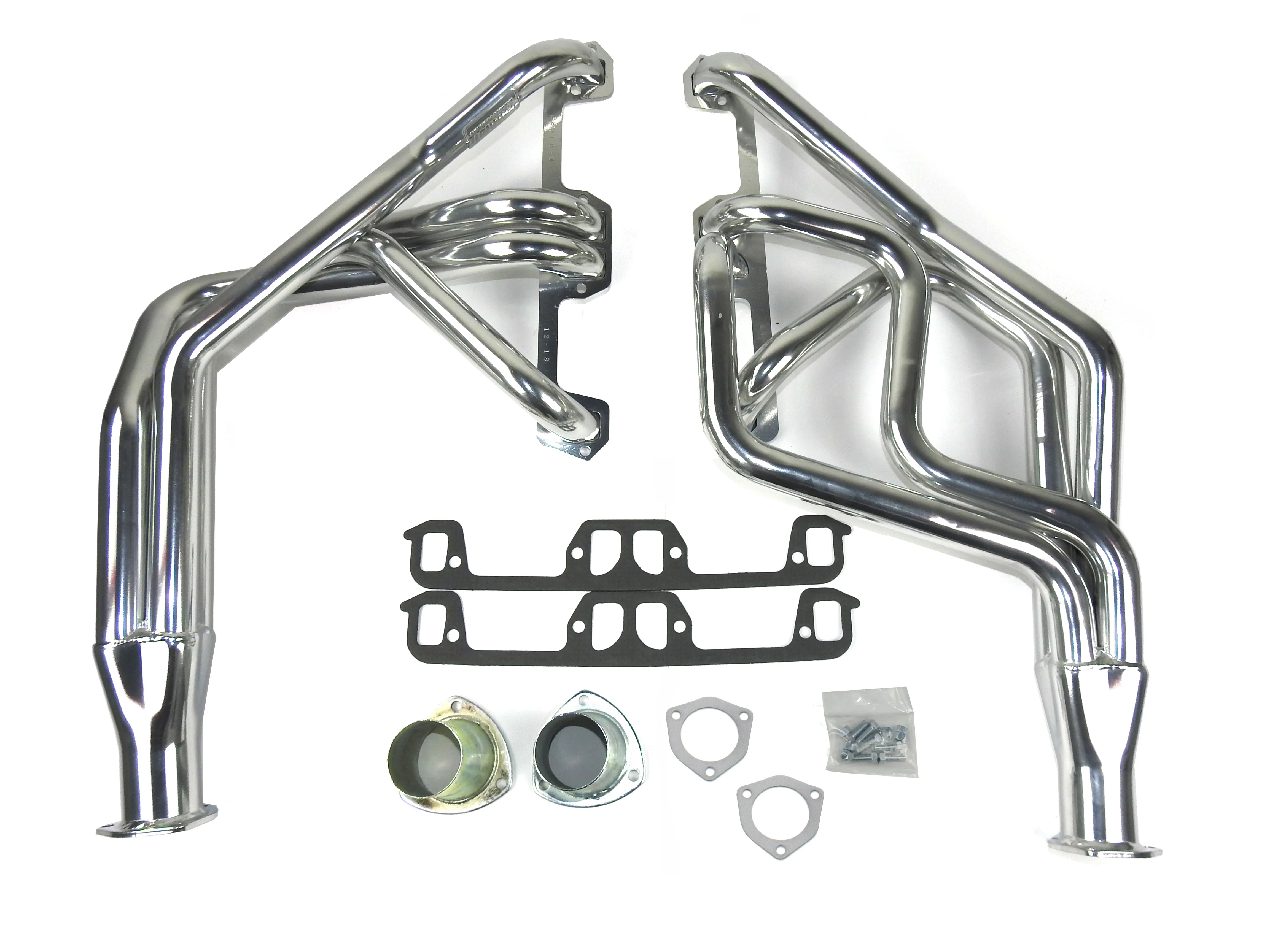 1972-93 Dodge D/W Truck & Ramcharger 318/360 V8 1 5/8" Long Tube Header with Metallic Ceramic Coating