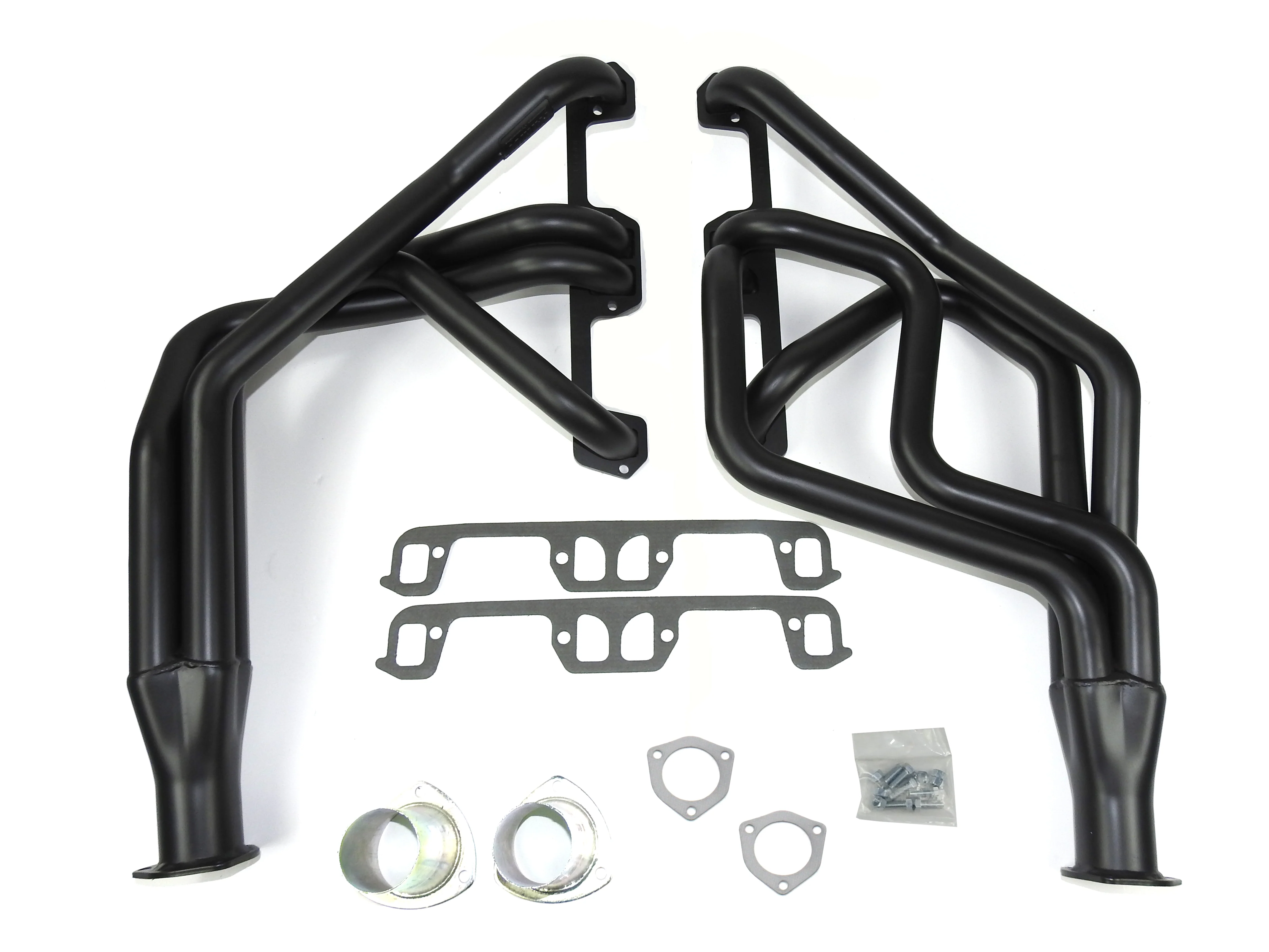 1972-93 Dodge D/W Truck & Ramcharger 318/360 V8 1 5/8" Long Tube Header with Hi-Temp Black Coating
