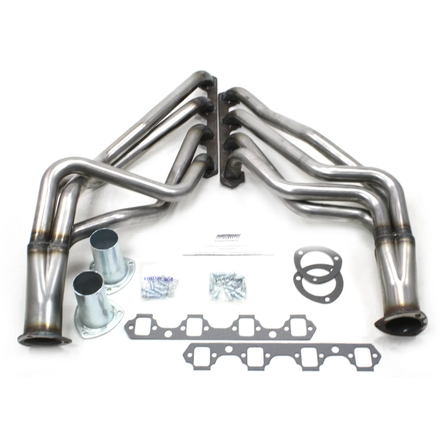 1964-73 Ford Mustang Small Block 1 5/8" Long Tube Header in Raw Steel