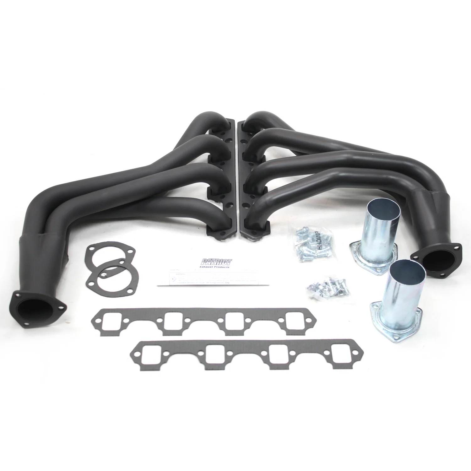 1965-79 Ford F-100/F-150/F-250/F-350 1 5/8" Long Tube Header with Hi-Temp Black Coating