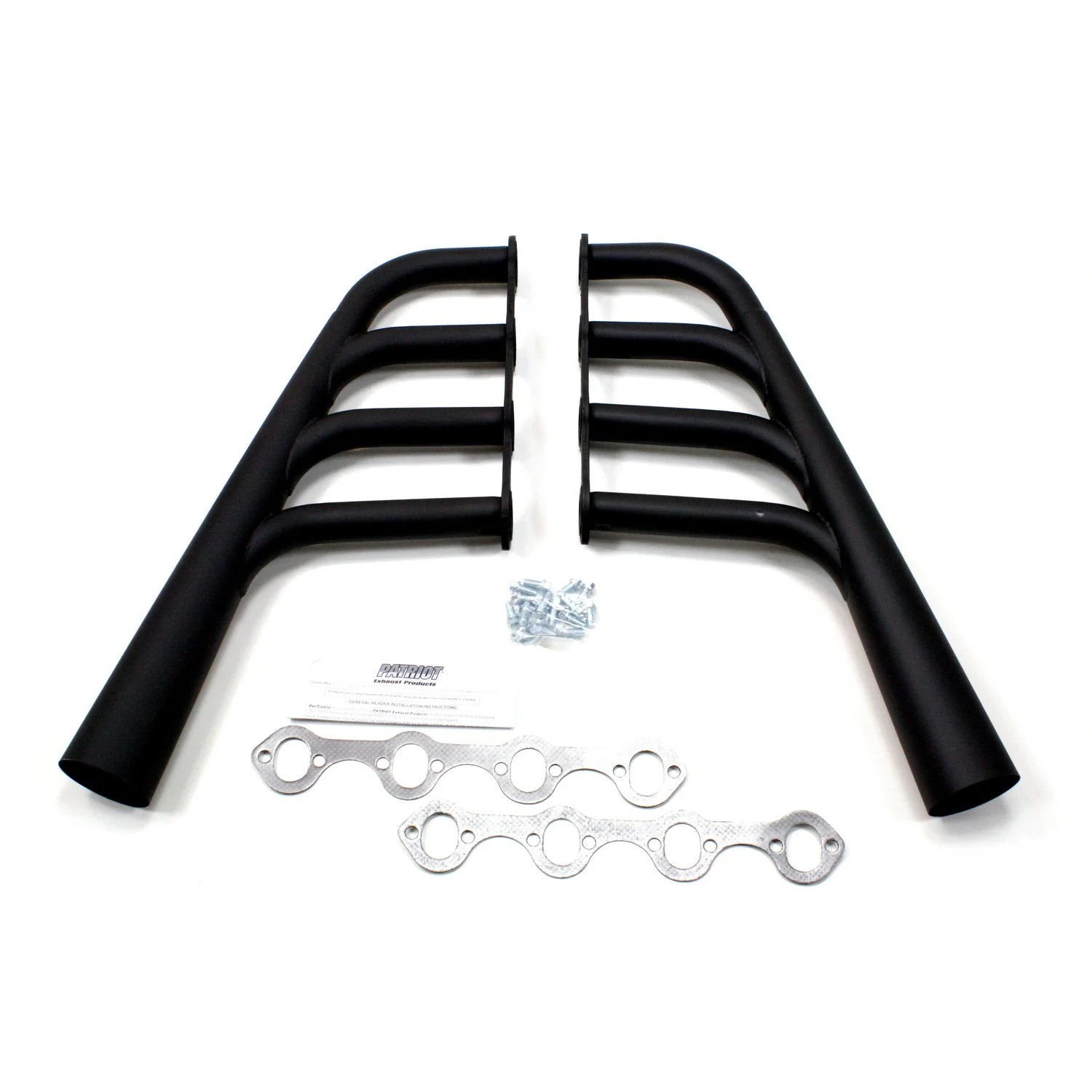 Ford 260-351W Engines, Traditional Style Lakester Exhaust Header with Hi-Temp Black Coating