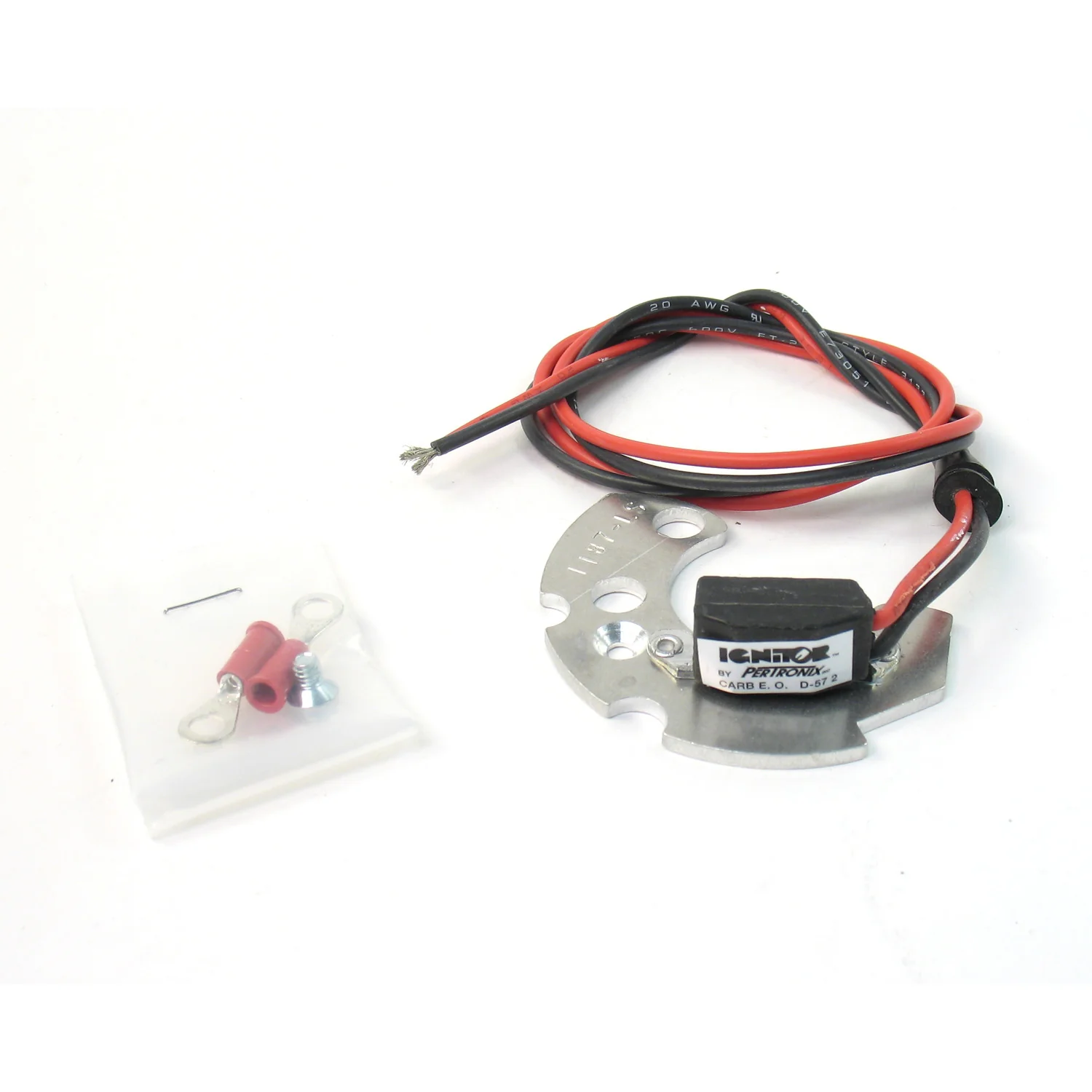Delco 1940-56 Oldsmobile/Pontiac 8 Cylinder Ignitor® Electronic Ignition Conversion - 12 Volt Negative Ground - PerTronix 1187LS