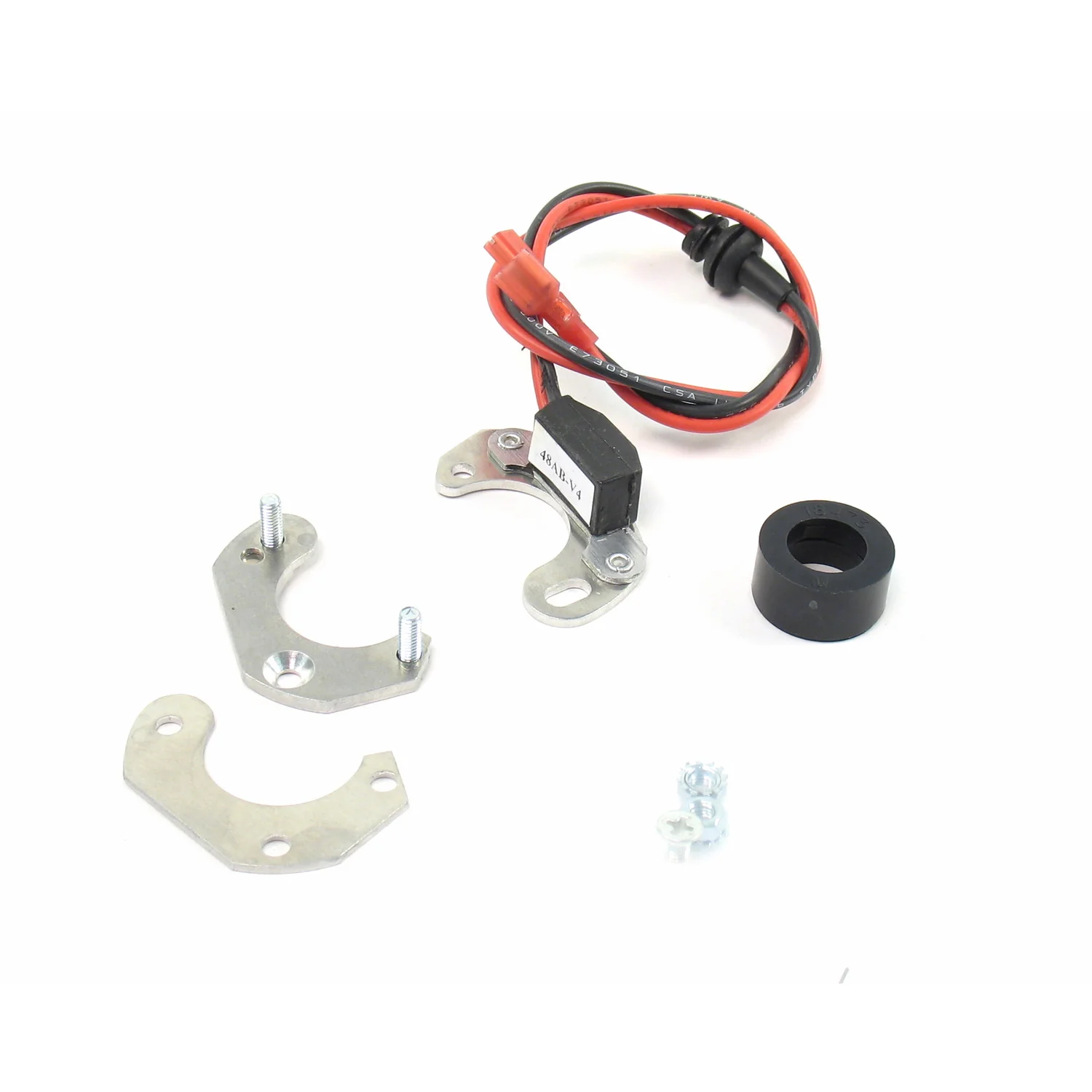 Bosch Euro/Japan OE Distributor 4 Cylinder Vacuum Ignitor® Electronic Ignition Conversion - 6 Volt Negative Ground - PerTronix 1847VN6