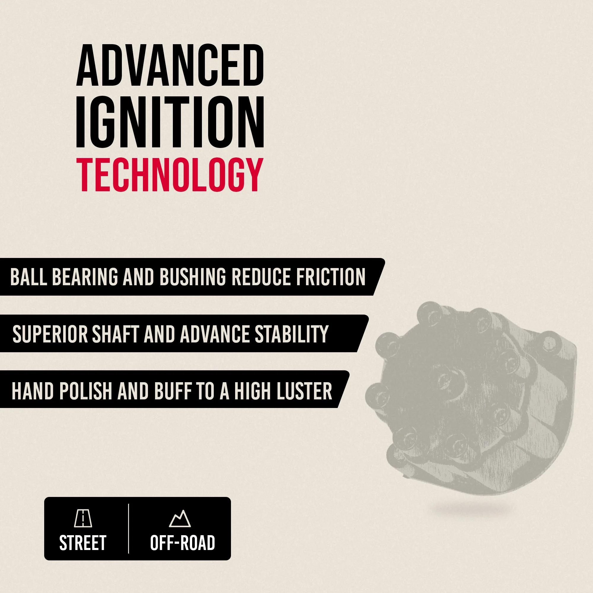 PerTronix Billet Distributor for Ford Small Block Engines (Ignitor II) - Image 7
