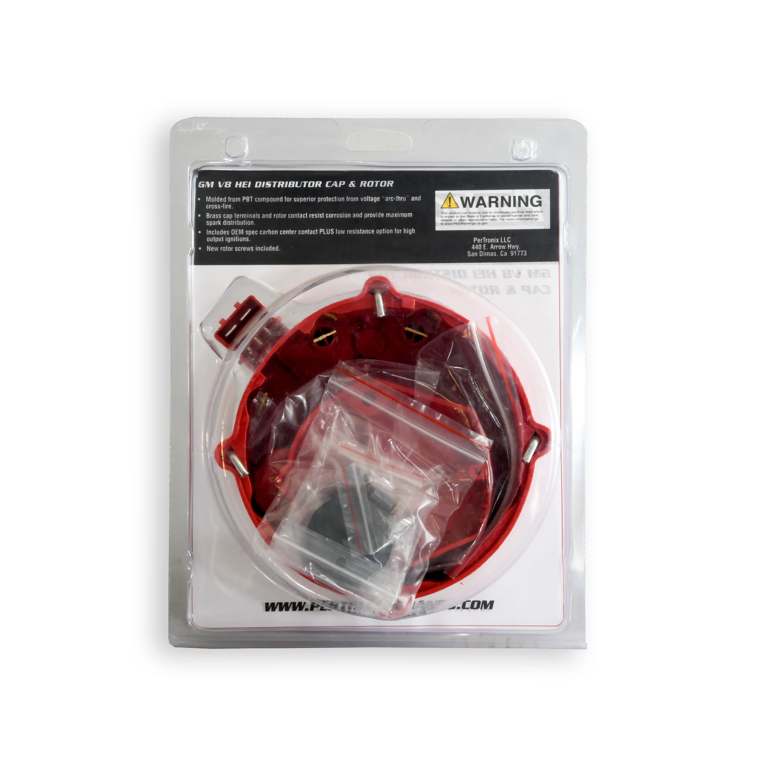 Replacement Distributor Cap and Rotor Kit for 8 Cylinder GM HEI Distributors (Service Part Only) - Image 5