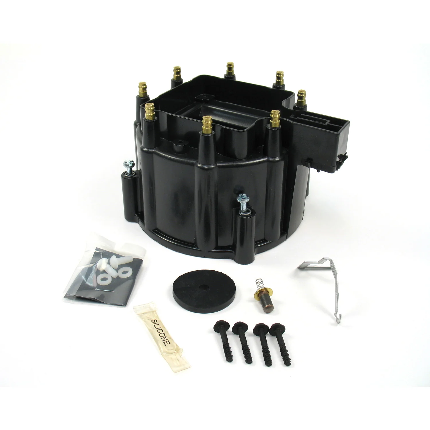 Replacement Distributor Cap for HEI Distributors - Black (Service Part Only)