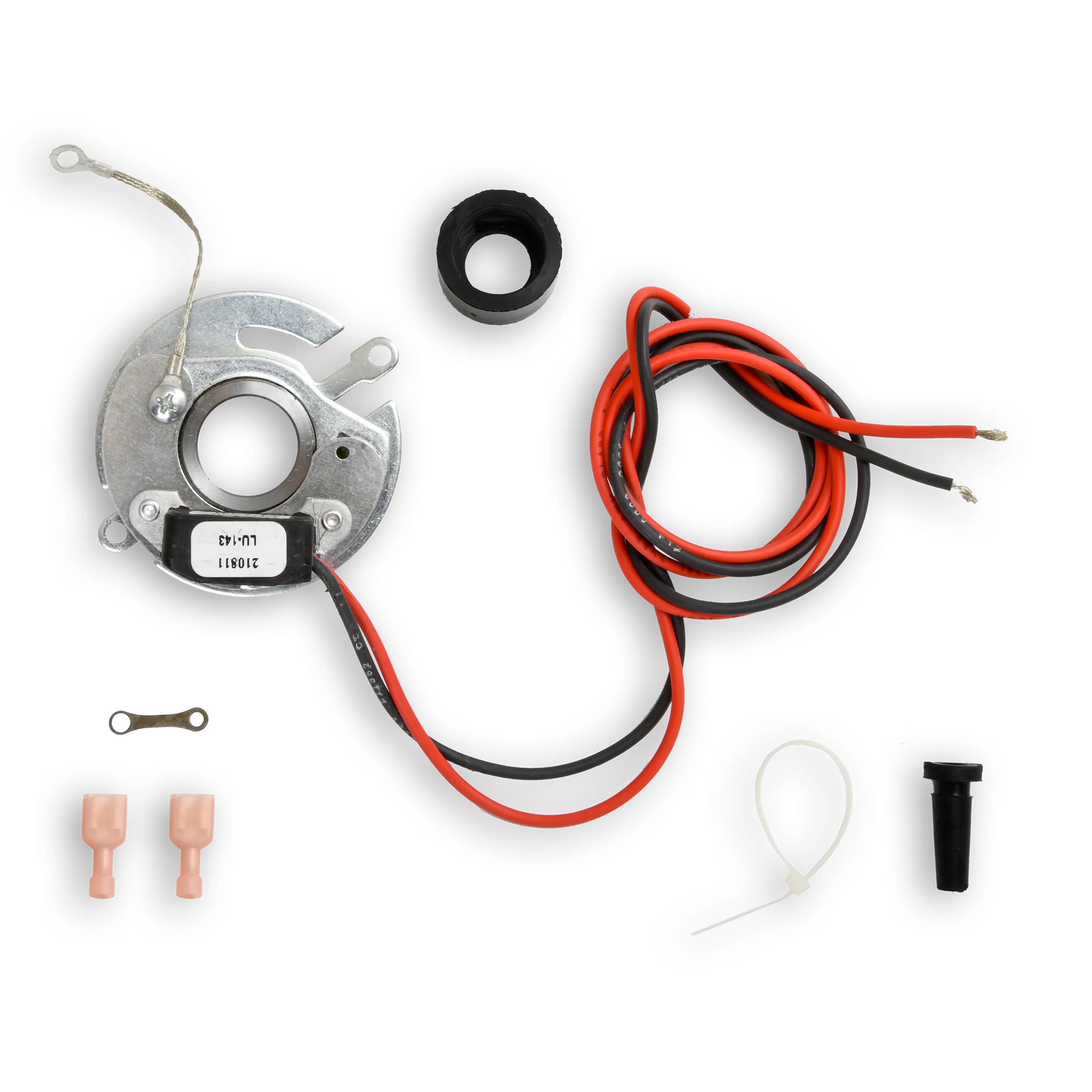 Lucas 43D/44D/45D/59D Series 4 Cylinder Ignitor® Electronic Ignition Conversion - 12 Volt Negative Ground - PerTronix LU-143A