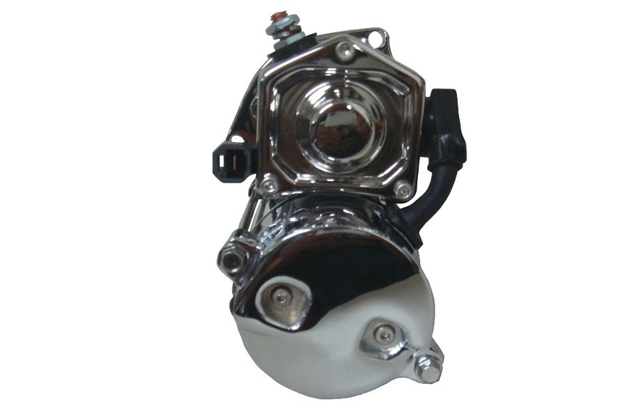 1.4 kW Starter for 1989-93 Big Twin EVO FL Harley® Models in Chrome - Image 3