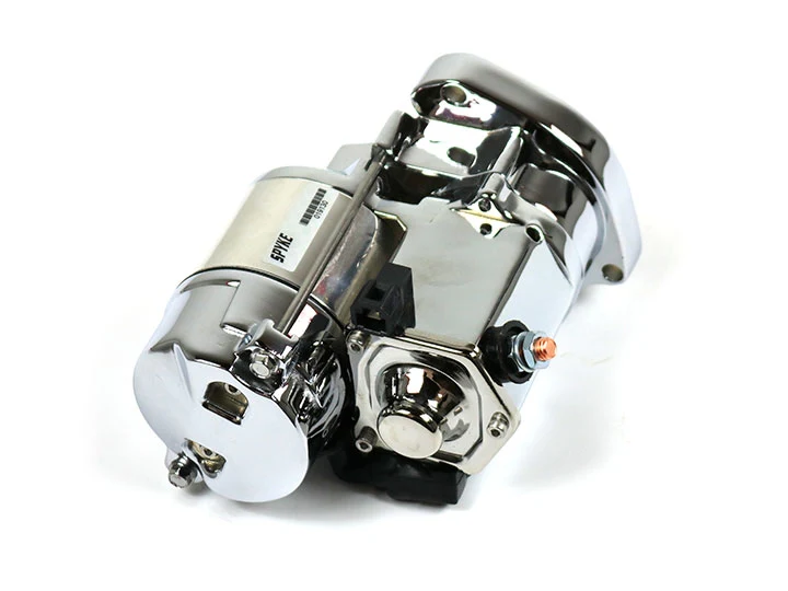 1.4 kW Starter for 1989-93 Big Twin EVO FL Harley® Models in Chrome - Image 5