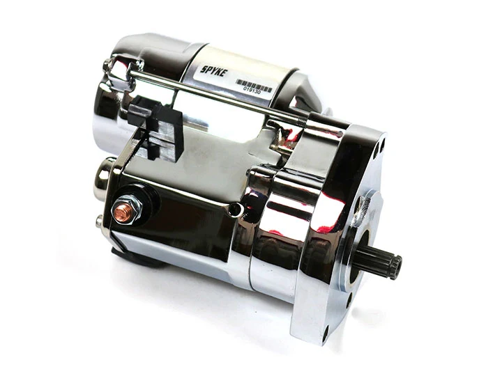 1.4 kW Starter for 1989-93 Big Twin EVO FL Harley® Models in Chrome - Image 7