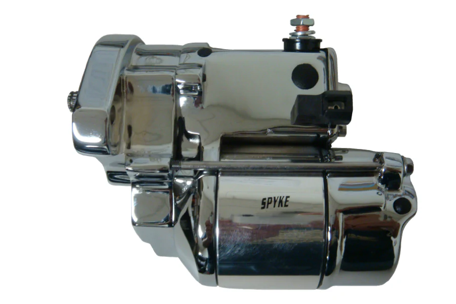 1.4 kW Starter for 1994-06 Big Twin Harley® Models (Except 2006 Dyna) in Chrome - Image 3