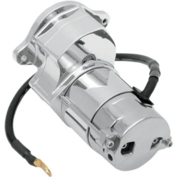 1.4 kW Starter for Late 1979-Early 84 Big Twin 4-Speed Models with Rear Chain in Chrome