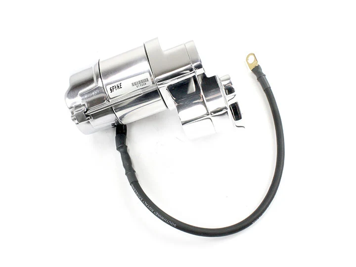 1.4 kW Starter for 1965-Early 79 Big Twin Harley® Models in Chrome - Image 5
