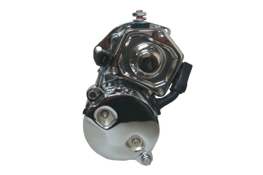 1.4 kW Starter for 1981-18 XL Sportster® Models or 1994-08 Buell (Except 1125R) in Polished Chrome - Image 2