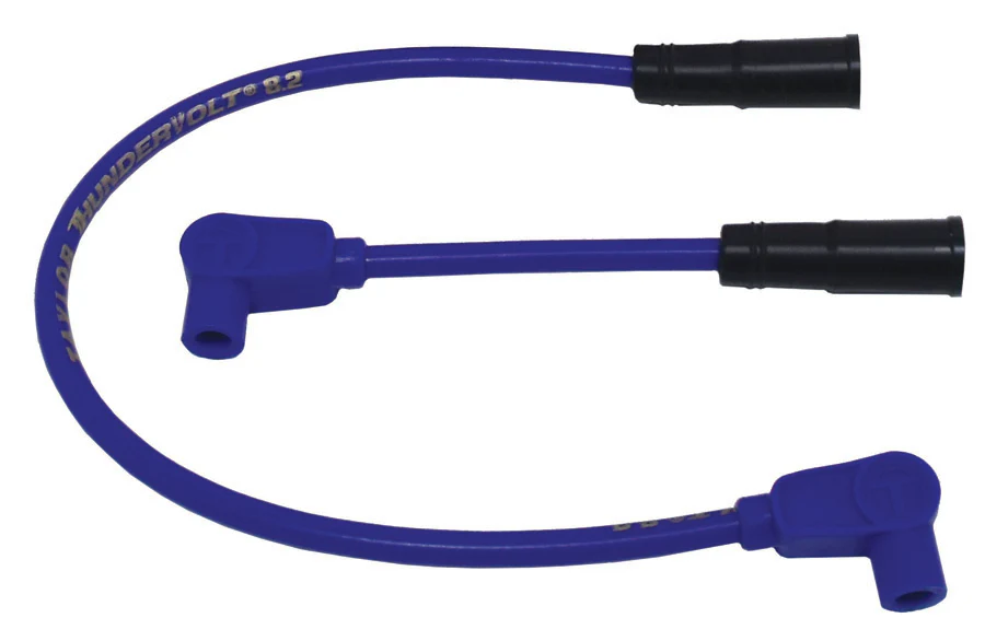 1999-07 FXD Twin Cam Dyna 8.2mm Thundervolt Custom Fit Motorcycle Spark Plug Wire Set