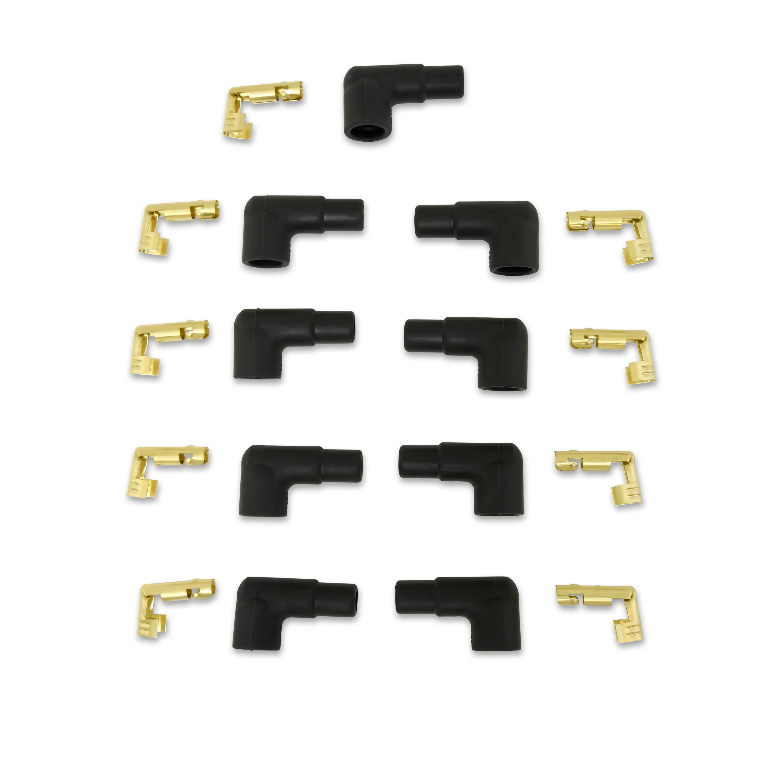 90° Distributor Boot/Terminal Kit for 10.4mm Spark Plug Wires (Socket Style)
