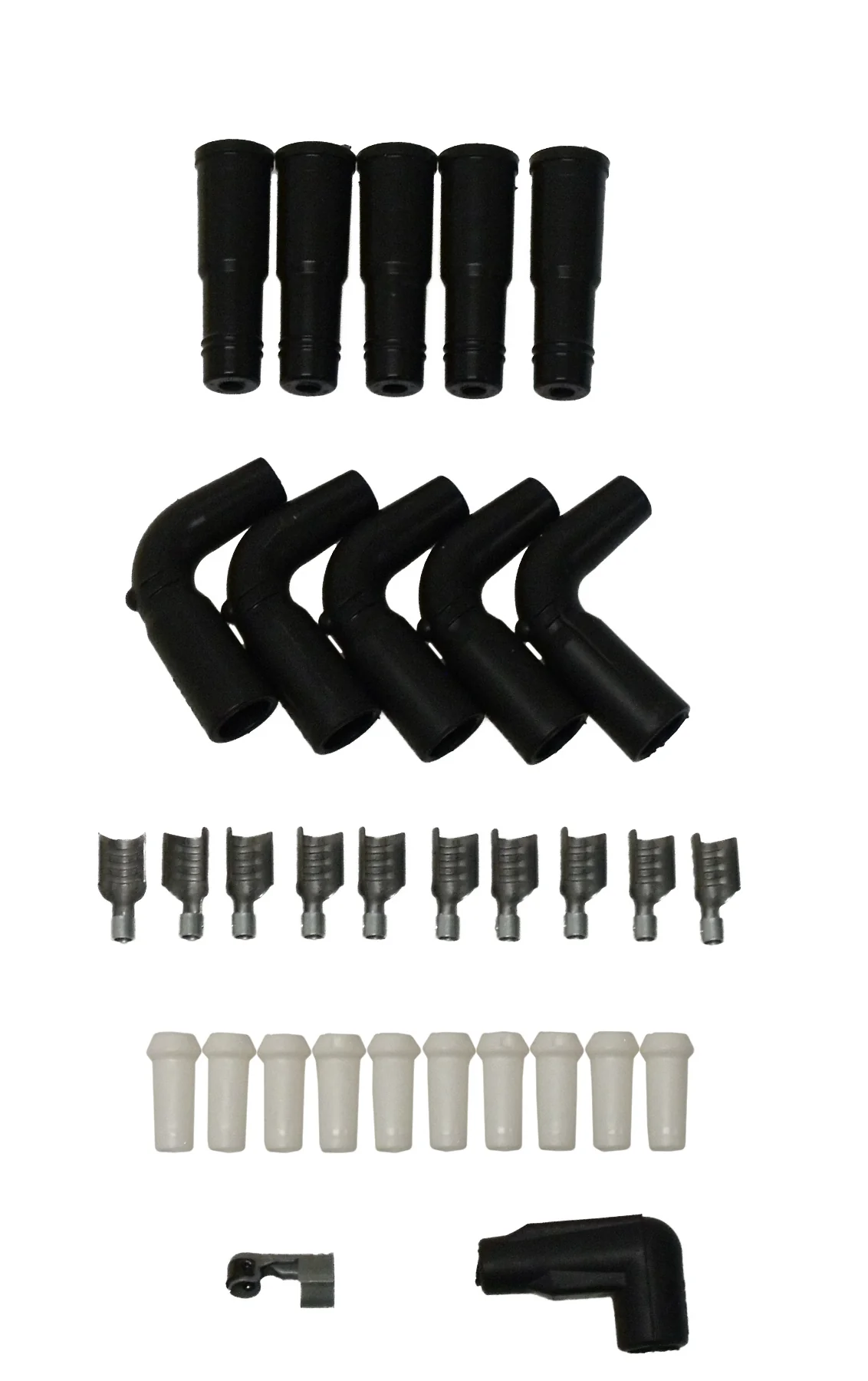 180°/90° Impala SS/Camaro SS Optispark Spark Plug Boots with Terminals