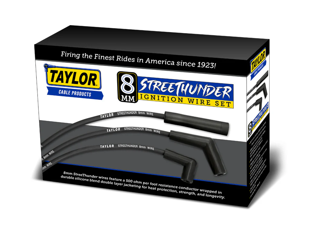 1953-78 Volkswagen Type 1/Type 2 Air-Cooled 8mm StreeThunder Spark Plug Wire Set - Image 5