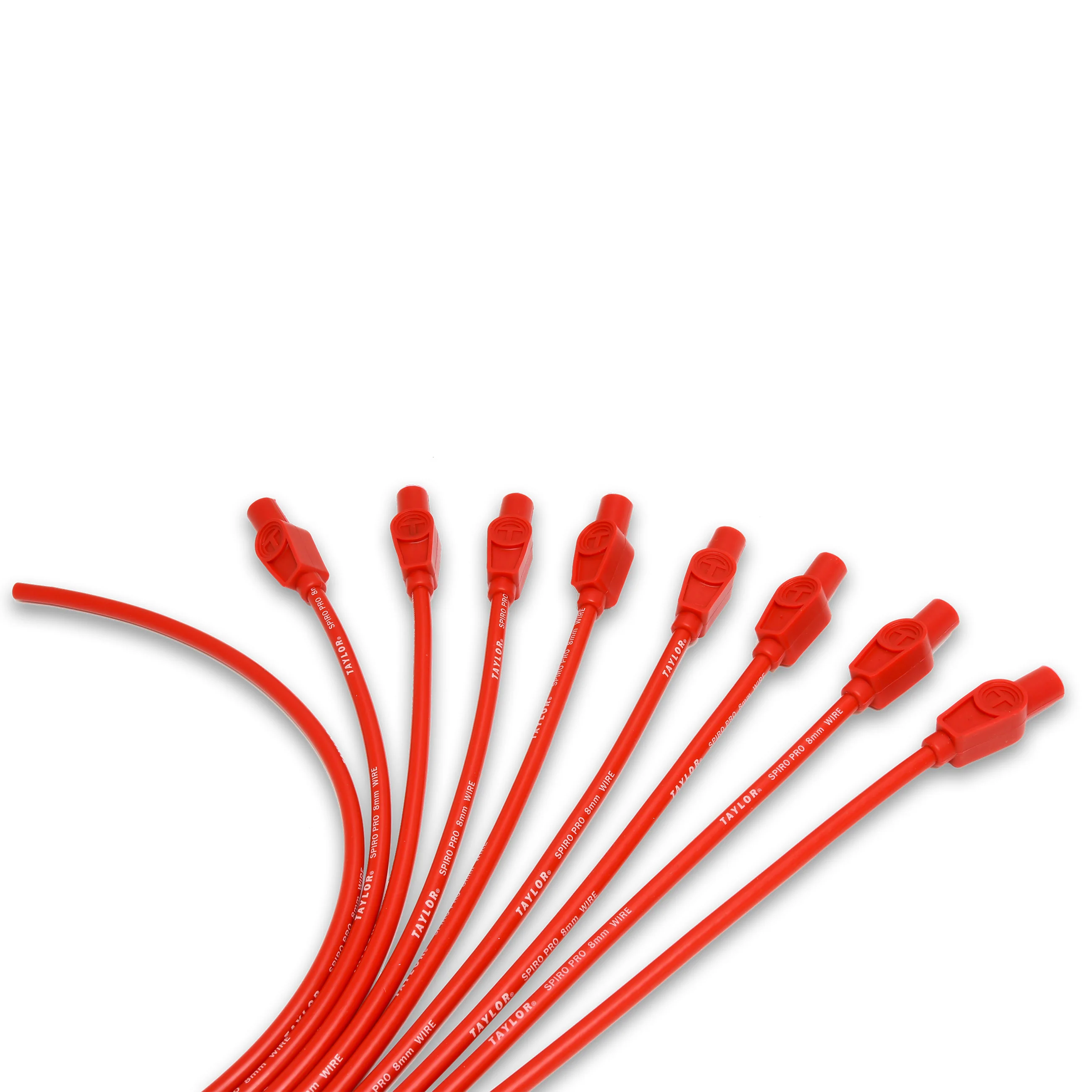 Universal 8mm Spiro-Pro Spark Plug Wire Set (Available in 9 Colors) - Image 42