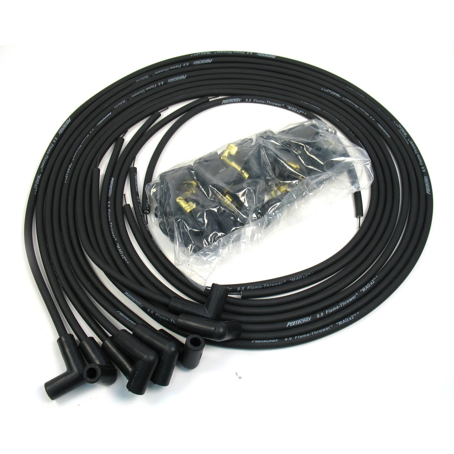Universal 8 Cylinder 8mm MAGx2 Spark Plug Wire Set (Available in 3 Colors) - Image 10