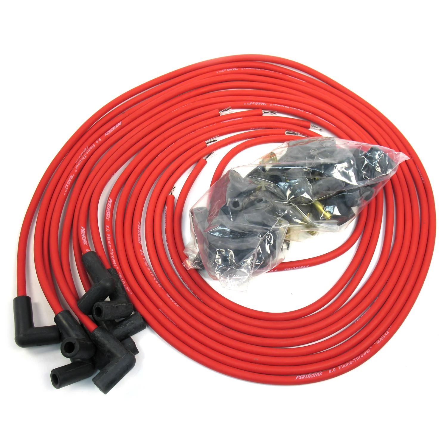 Universal 8 Cylinder 8mm MAGx2 Spark Plug Wire Set (Available in 3 Colors) - Image 12