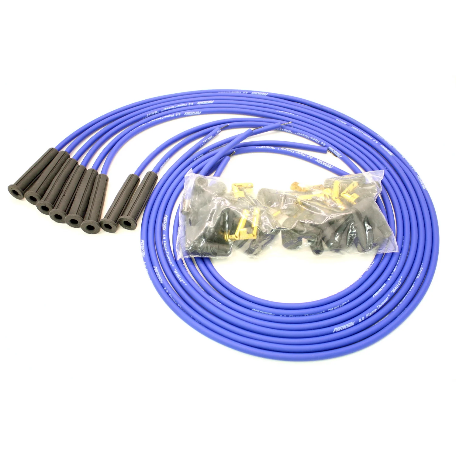 Universal 8 Cylinder 8mm MAGx2 Spark Plug Wire Set (Available in 3 Colors) - Image 6