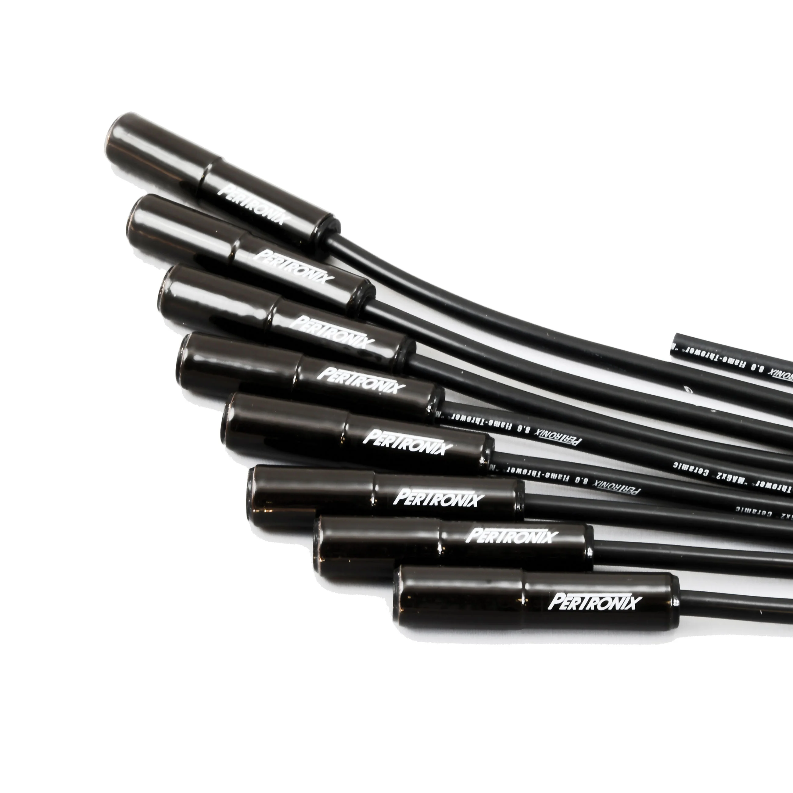 Universal 8mm MAGx2 Black Ceramic Boot Spark Plug Wire Set (Available in 3 Boot Angles) - Image 10