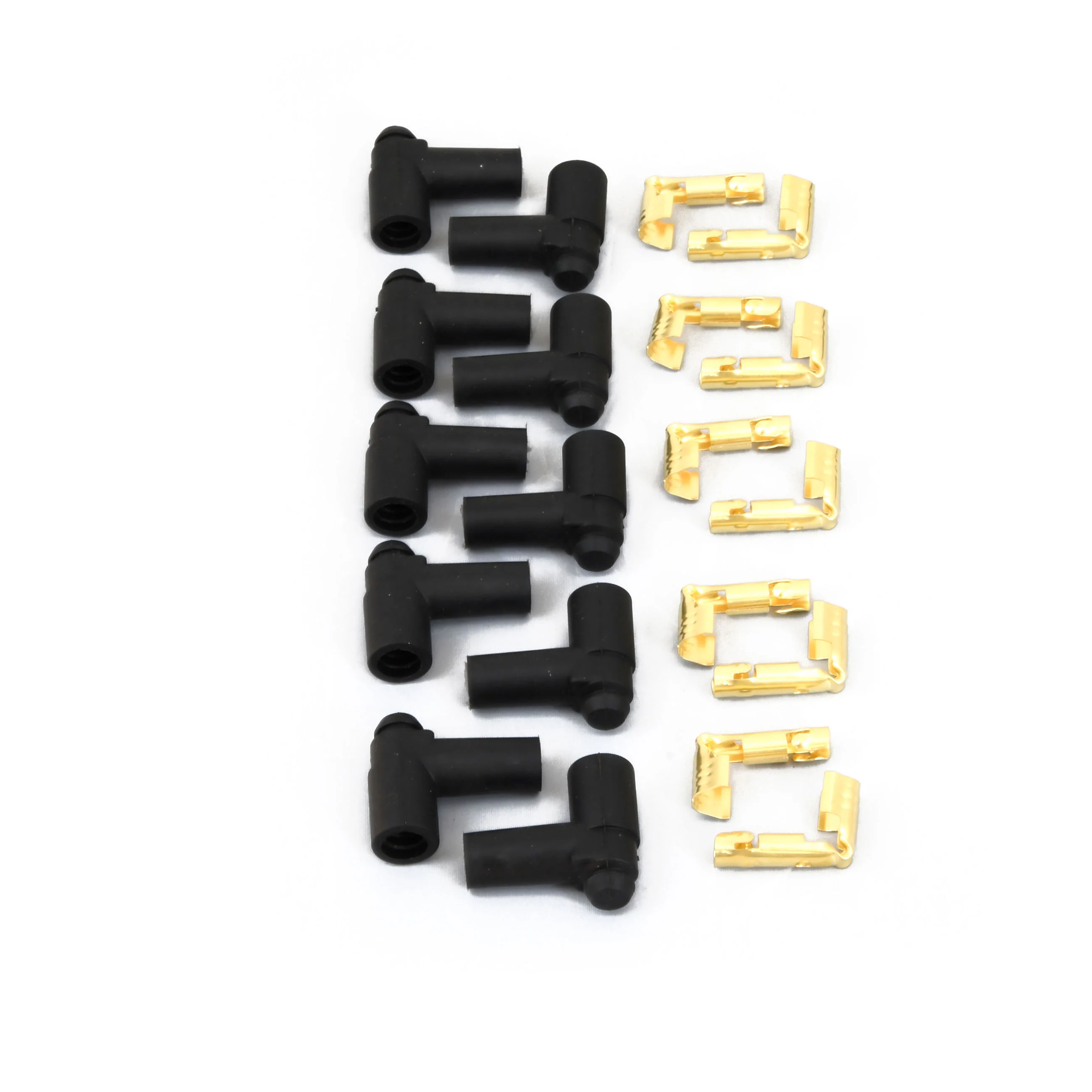 Universal 8mm MAGx2 Black Ceramic Boot Spark Plug Wire Set (Available in 3 Boot Angles) - Image 3
