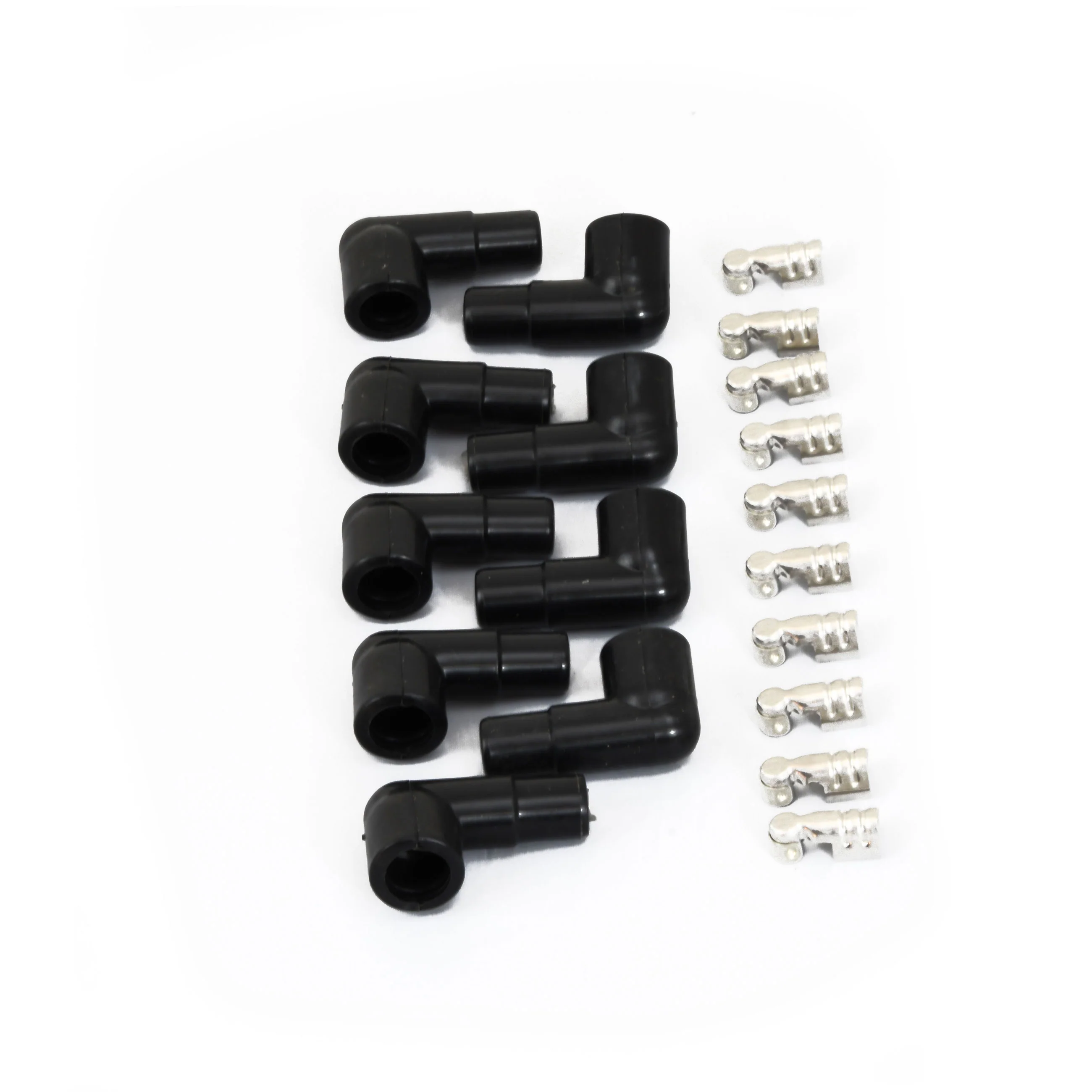 Universal 8mm MAGx2 Black Ceramic Boot Spark Plug Wire Set (Available in 3 Boot Angles) - Image 4