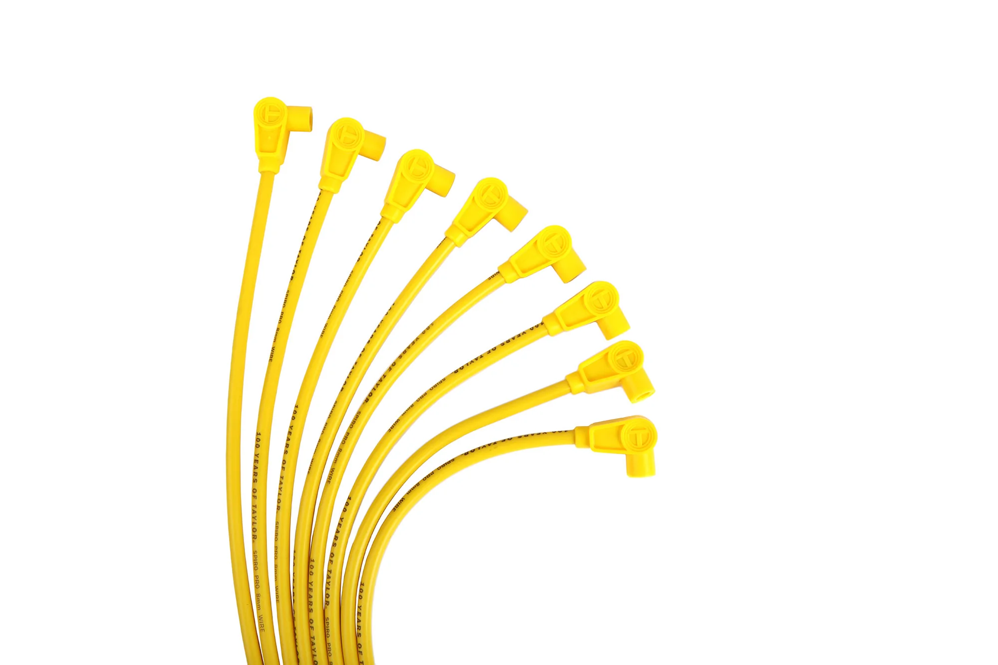 Universal 8mm Spiro-Pro Limited Edition 100 Years Script Spark Plug Wire Set (Available in 3 Colors) - Image 10