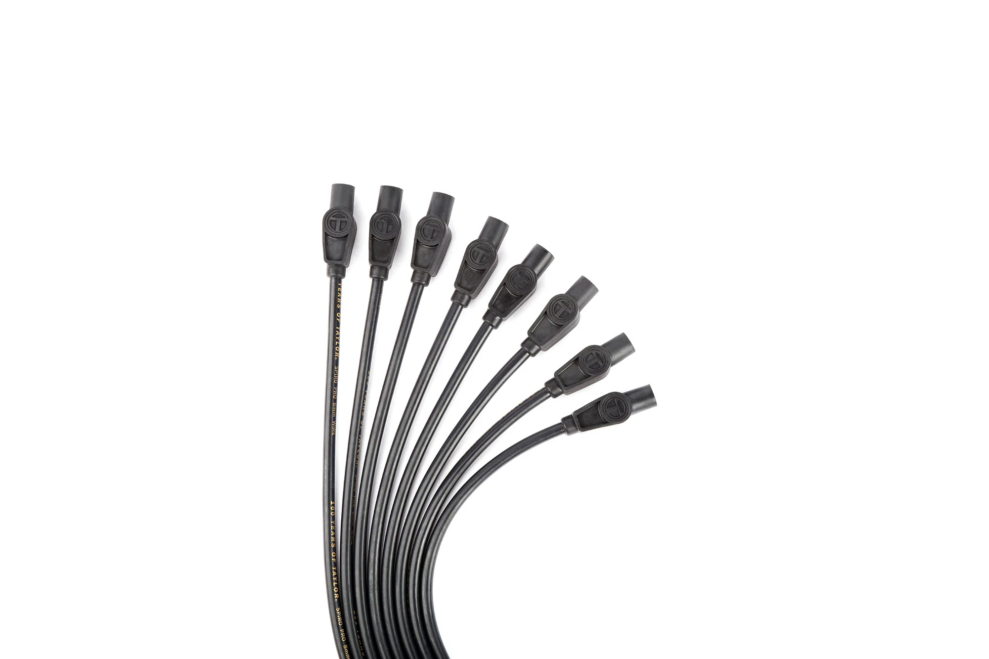 Universal 8mm Spiro-Pro Limited Edition 100 Years Script Spark Plug Wire Set (Available in 3 Colors) - Image 11