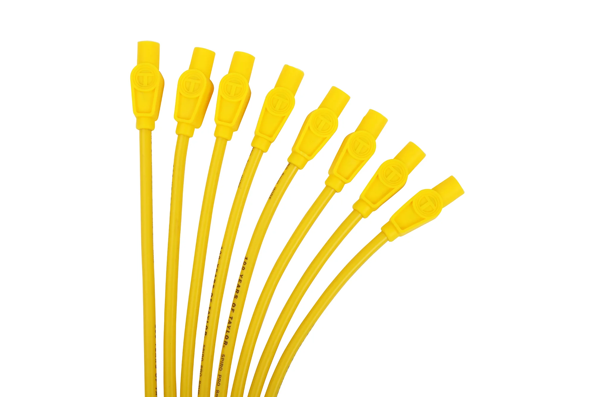 Universal 8mm Spiro-Pro Limited Edition 100 Years Script Spark Plug Wire Set (Available in 3 Colors) - Image 6