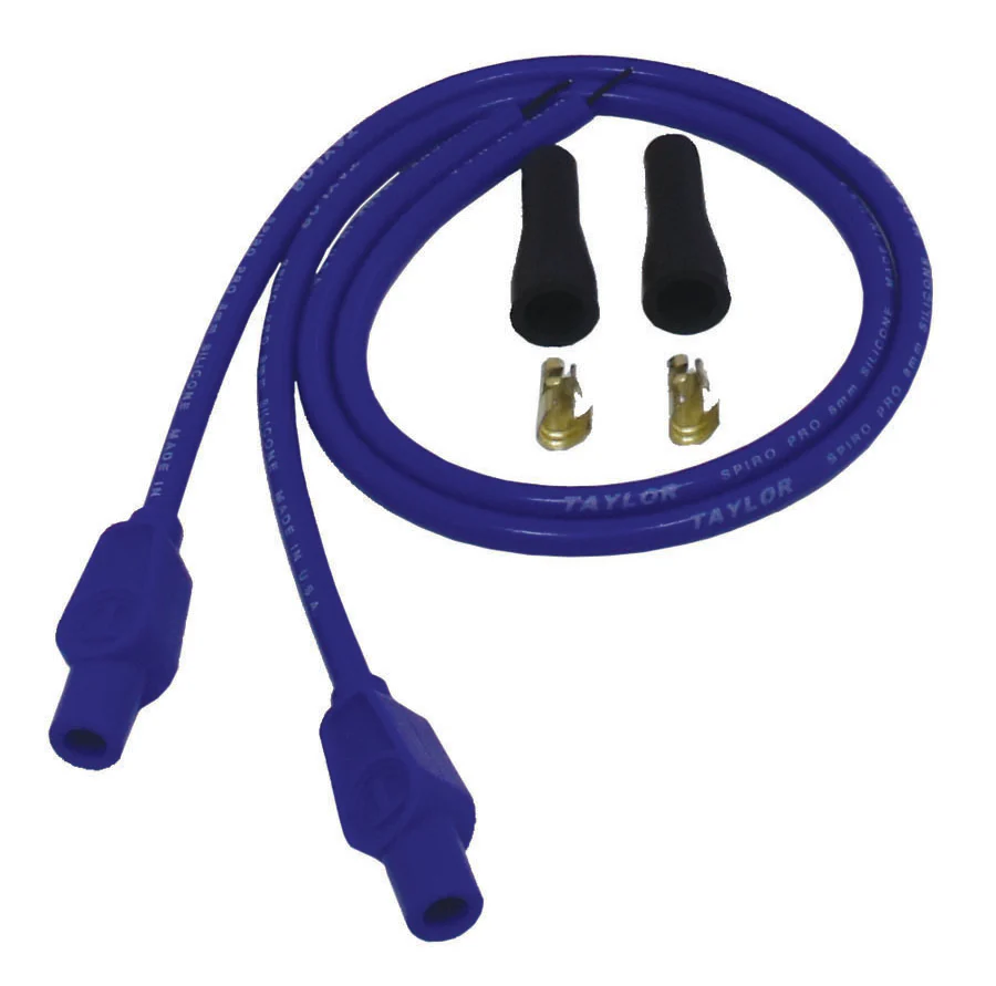 Universal 8mm Spiro-Pro Motorcycle Spark Plug Wire Set - Image 11