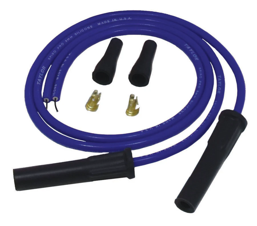 Universal 8mm Spiro-Pro Pro Comp Boots Motorcycle Spark Plug Wire Set - Image 2