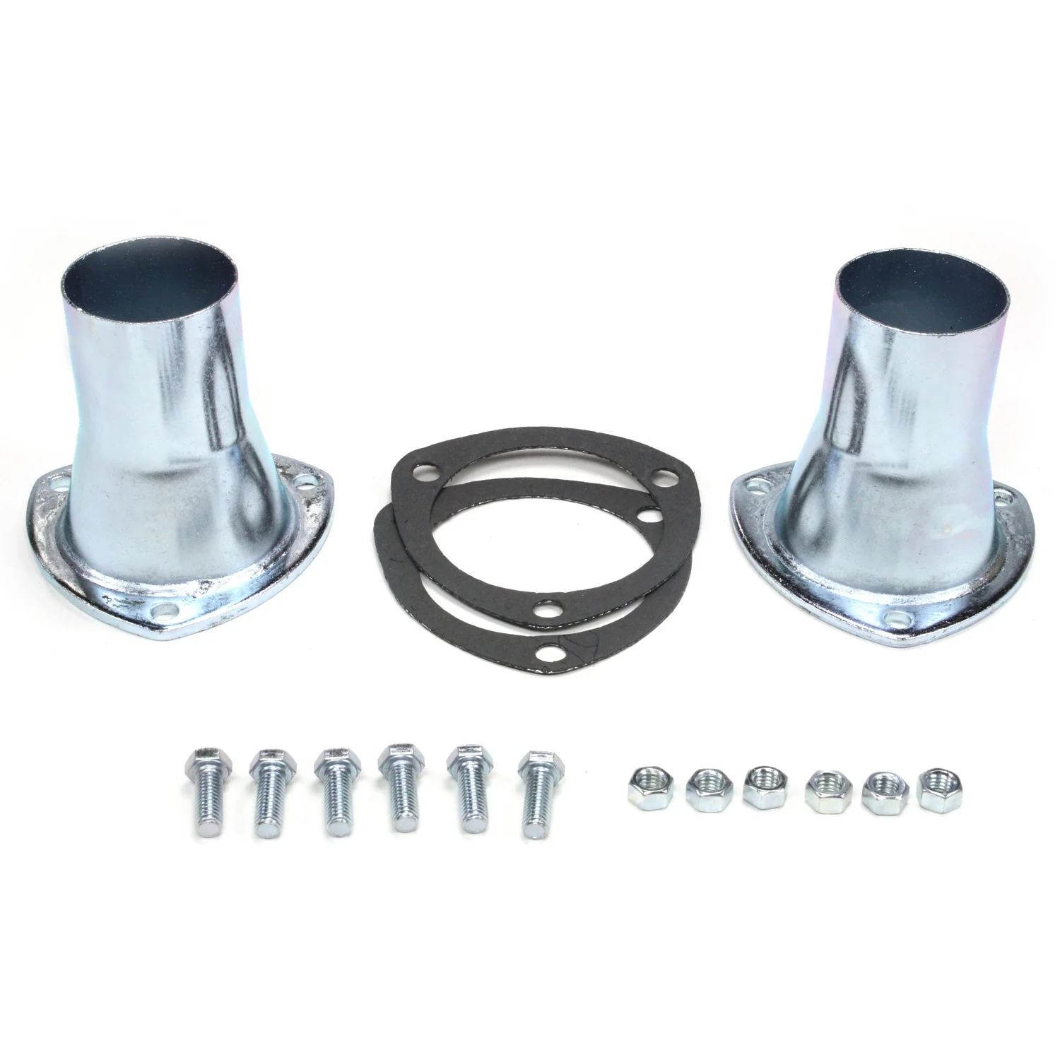 Universal Zinc Plated Collector Reducer for 3 1/2" Collector Diameters